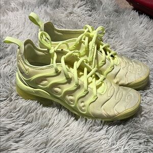 Nike Bright Yellow Athletic Shoes